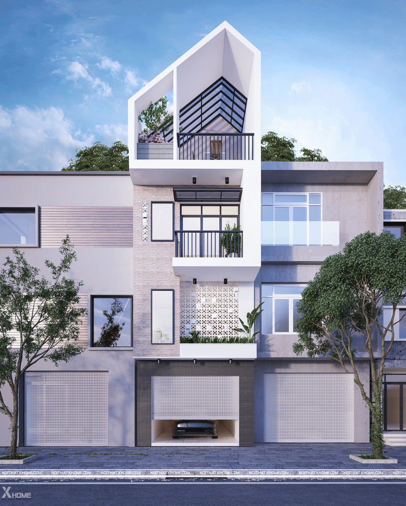 XCONS: Những lưu ý khi thiết kế nhà phố 2,3,4 tầng